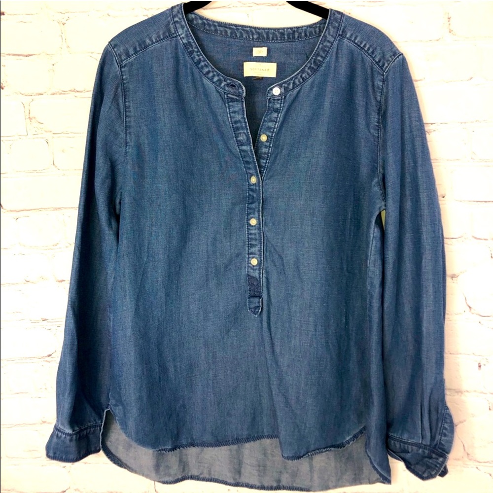 LOFT Soft Denim Top